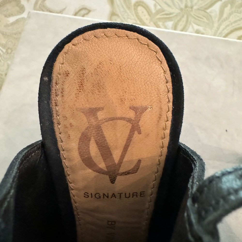 Vince Camuto open back booties - Picture 11 of 12